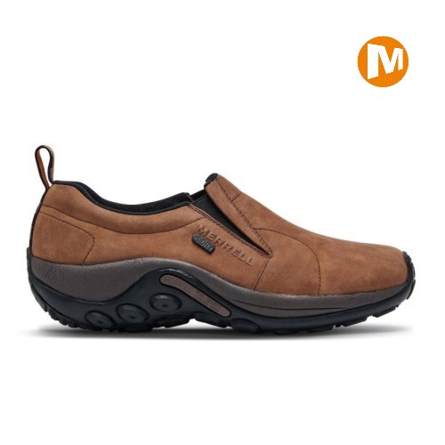 Merrell Jungle Moc Nubuck Waterproof Slip-On Schuhe Herren Braun [DE-WICUJ]